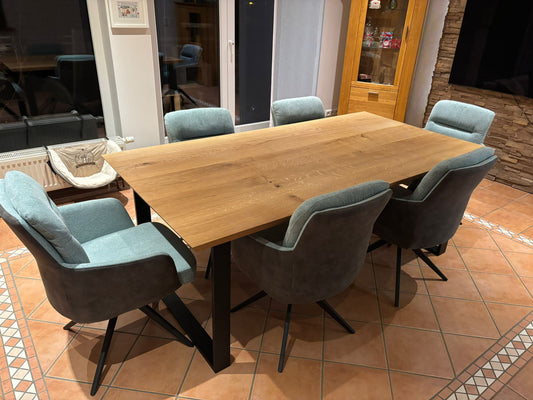 Esstisch Eiche massiv 200 cm x 100 cm